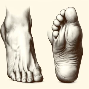 Hallux Valgus en Zorgwol antidruk-wol